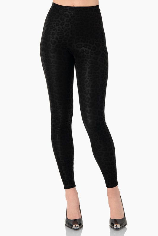 Pantalón PU Leopardo