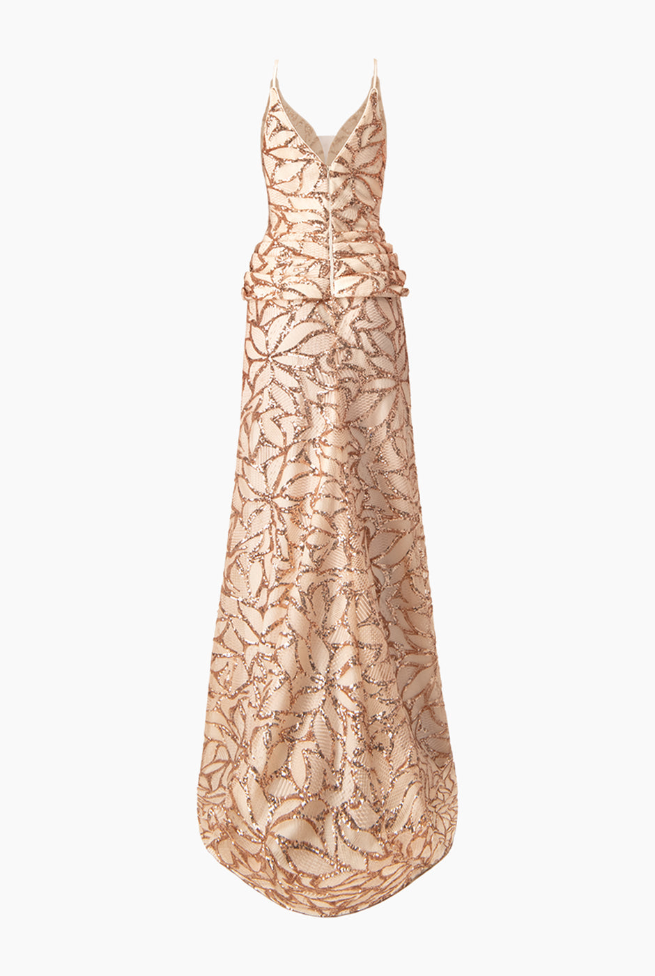 Vestido de bajo asimetrico